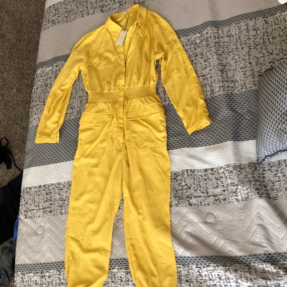 Yellow jumpsuit